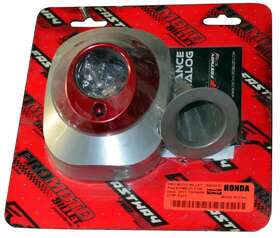 Pmb-01-1108 Pro Moto Billet 2011 Honda Crf450r Pmb. Spark Arrestor Exhaust End Cap - Red