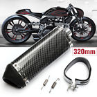 Psn6568447 Matcc Carbon Fiber Exhaust Muffler Pipe Silencer Motorcycle Scooter