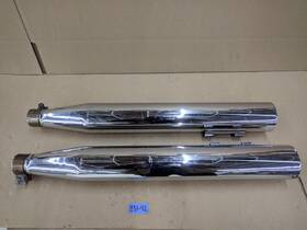 P551rc Python Slip-on Mufflers For 1997-2016 Harley-davidson Touring Models No Baffles