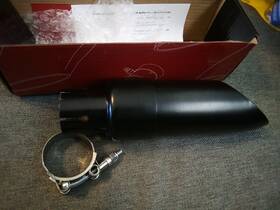 Se15bbc40 Radiant Cycles 1 1/2 Inch Shorty Gp Exhaust Muffler Slipon Black 1.5 Baffle Bundle