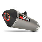 Rbm74teo Scorpion Exhaust Serket Taper Slip On Titanium Bmw To