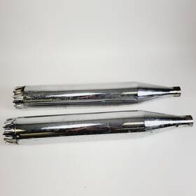 Rcx102-06c Rc Components Harley-davidson Rcx 4.0 Muffler-excalibur Chrome 1999-2016 Touring Slip On