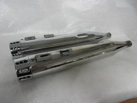 Rcx102-14c Rc Components 99-16 Harley Davidson Touring Gatlin 4 Inch Slip-on Mufflers Chrome