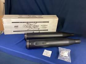 Rcx140b-33e Rc Components New Open Box X-1 Slip On Mufflers Black