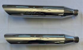 80365-99 Rc Exhaust 80364-99 Oem Harley Davidson Dyna Fxd Slash Down Muffler Set