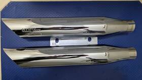 Rcx220c-scc Rc Sku Rcx 3.0 Inch Muffler Slash Cut Indian Scout