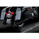 Rcx112b-23e Rc Components Harley Davidson Flh Black Mufflers New