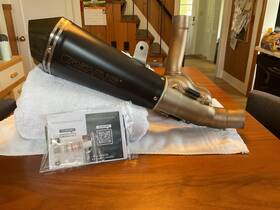 Remus 029200314404 Hypercone Black Ducati Scrambler Sixty2 Euro 4 Slip On Exhaust. 400cc
