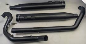 Rinehart 100-0301 Classic Duals Exhaust System For Harley Touring Models 09-16