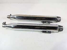 Cl-039 Rinehart 500-0100 Cl-038 32-11 2009 Harley Touring Flhx Street Glide 3.5 Inch Slipon Exhaust Set