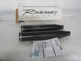 500-0401 Rinehart 14-22 Harley Davidson Xl Sportster 3 Inch Slip-on Mufflers Black