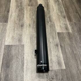 500-0501 Rinehart 4 Inch Slip On Indian Classic And Vintage Black Muffler