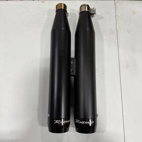 500-1207 Rinehart 3.5 Slip-on Mufflers For Harley Softail