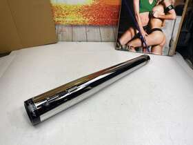 R5-0041c Rinehart 95-08 Harley Touring 2 Into 1 Megaphone Exhaust Muffler
