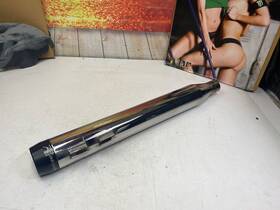 43133 Rinehart Racing 500-0100 95-16 Harley Davidson Touring Chrome 3.5 Inch Slip-on Muffler Right Only