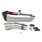 Rka80seo Scorpion Exhaust Serket Taper Stainless Kawasaki