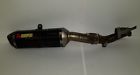 S-b12so10-haabl Akrapovic Kawasaki Carbon Fiber Slip On Exhaust Mid