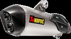 S-b6so8-hzaat Akrapovic Muffler Carbon Fiber Titanium Slash Cut Conic