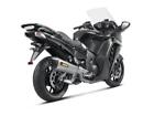 S-k14so5-hzaat Akrapovic Street Legal Muffler Titanium Kawasaki Concours