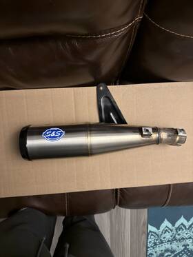 18011433 S&s Cycle Indian Ftr 1200 2019-2022 Grand National Slip-on Muffler
