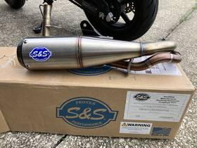 550-1072 S&s Cycle - Grand National Slip-on Muffler Honda Grom Msx125 2022