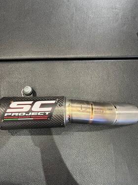 T23-69c Sc Project Cr-t Exhaust For Triumph Daytona 765 Moto 2