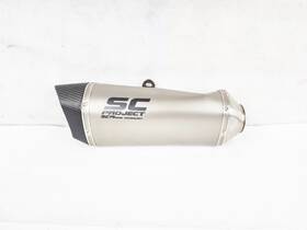 Tw-sc1-r-d31 Sc Project Titanium Ducati Hypermotard 950 Right Exhaust Muffler Silencer Read