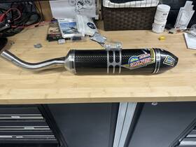 02.0106021263 Scalvini Racing Exhaust Terminal Muffler Ktm Sx Xc Exc 250 / 300 2012-2016