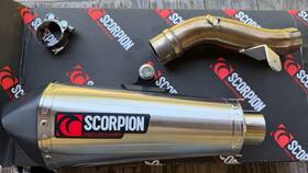 Rha189seo Scorpion Serket Taper Stainless Steel Slip-on Exhaust 2019-2025 Honda Cb500x