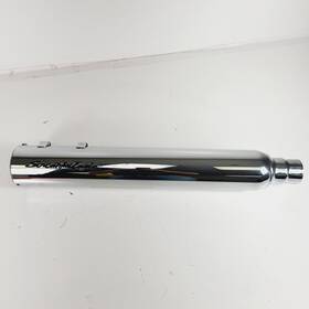 64900320 Screamin Eagle Harley Davidson Screaminft 4.5 Chrome Slip-on 17-23 Touring - One Pipe Only