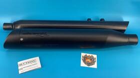 64900554 Screamin Eagle New Open Screaminft Eight 4.5ftft St. Canon Muffler Sat Blk #
