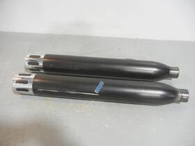 80603-09 Screamin Eagle 2008-2017 Hd Fat Bob And Dyna Wide Glide Mufflers Screaminft Used