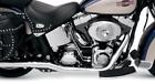 Sft212 Bassani True Dual Crossover Exhaust Pipe For Harley Flst Fxst