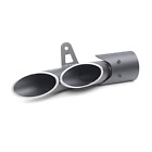 Sh-95 Mgod Mm Universal Motorcycle Exhaust Pipe Dual Tail 781573065992