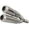S-h125so3-ffss Sh125so3ffss Akrapovic Line Dual Mufflers Stainless Steel