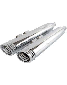 Sharkroad 759263886851 4.0 Slip On Mufflers For Harley Exhaust Headers Fit Touring 1995-2016