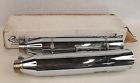 14201-20 Slip- Exhaust 2.00in. Harley - Davidson Mufflers Baffle 3in. Chrome