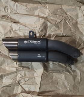 899-7366-u43-b7 Speedpro Cobra Hypershots Ultrashort Slip-on Exhaust Bmw S1000xr Black 2015-2019