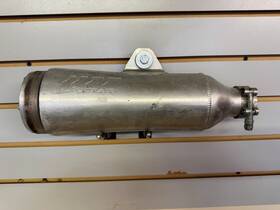 027-5348 Supertrapp Suppertrapp Aluminum Spark Arrestor Muffler Right Side Part # Used