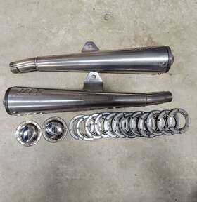 027-9899 Supertrapp Ducati Performance M900 900ss Monster Mufflers With Silencers Adjustable