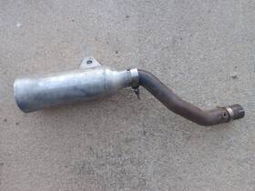 4mcr-4600w Supertrapp 83 84 Yamaha Tt600 Tt 600 Exhaust Muffler Vintage