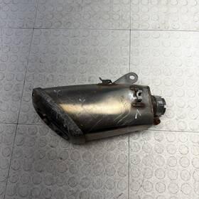 04k0-siw Suzuki Gsx-s 1000 Original Exhaust 04k0 Oem Damaged