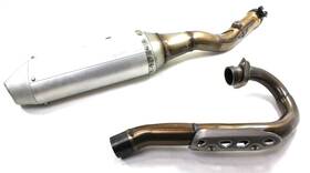 14150-46k00 Suzuki 2024 Rmz250 Full Exhaust Muffler With Head Pipe Oem