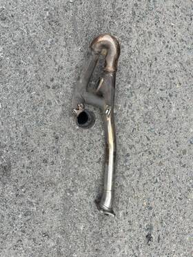 14210-02f00 Suzuki 97-00 Tl1000s Exhaust Pipe Muffler Slip On Mid Joint Tl 1000