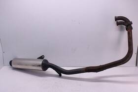 14301-01d20-h01 Suzuki 89-98 Gs500e Oem Exhaust Pipe Muffler Can Silencer Header Full System