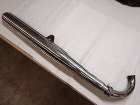 14301-18700 Suzuki Gt250 Hustler Right Muffler Fits 1973 -1974 #2