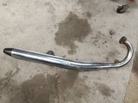 14301-31000-h01 Suzuki 750 Gt750 Water Buffalo Right Outer Exhaust Muffler 1972 Vintage