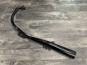 14302-31332-h01 Suzuki 1983 Gs750e 750 E Oem Left Muffler Exhaust Head Pipe Black #53