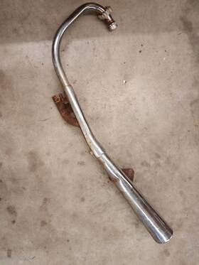 14302-34401-h01 Suzuki Gs650 Left Muffler