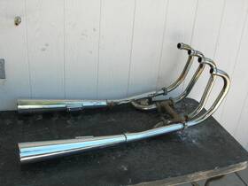 14302-47301-h01 Suzuki 81 1981 Gs550 Gs550t Gs 550 Exhaust Pipe Pipes Muffler Pair Set Low Miles